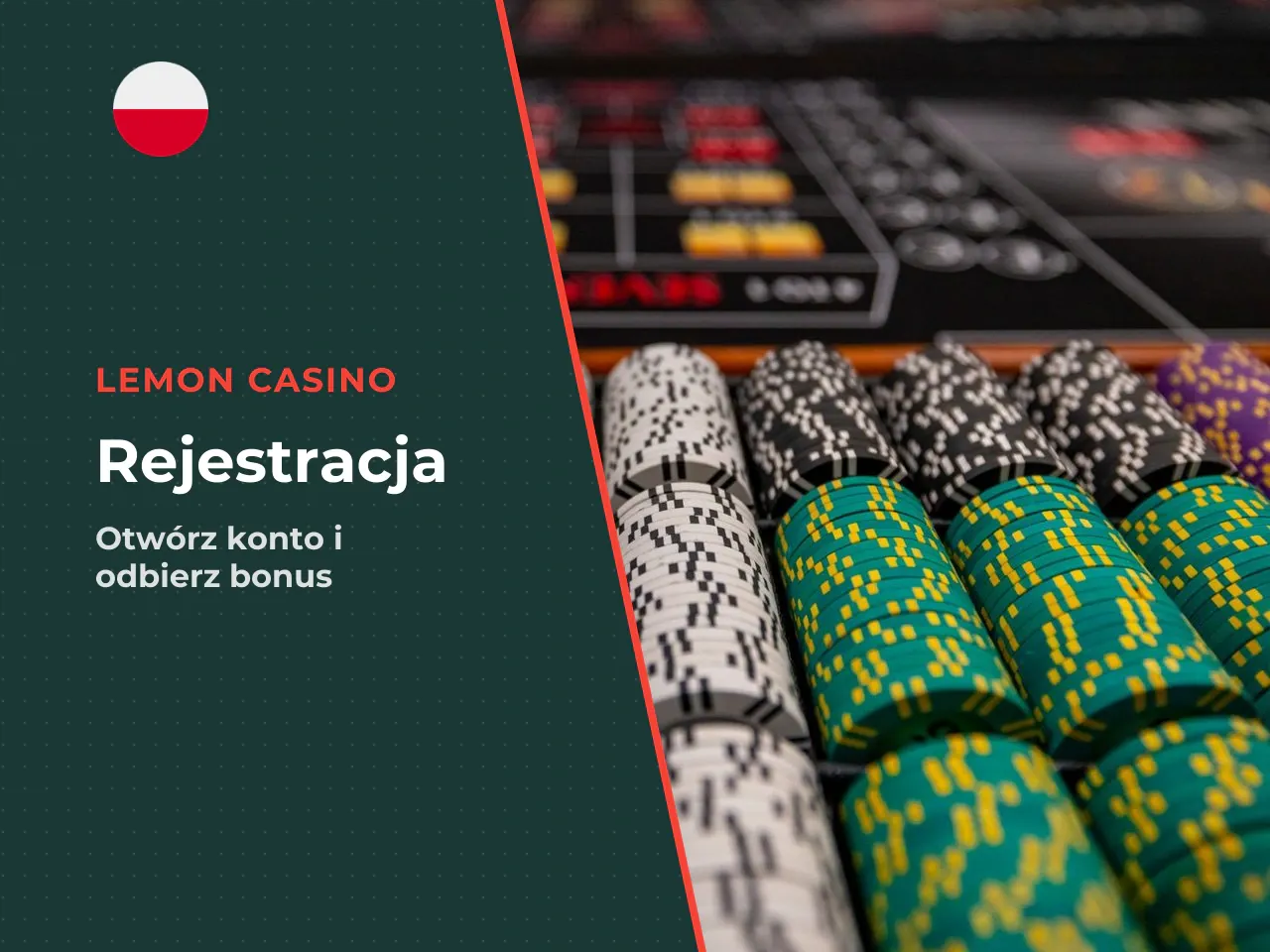 Rejestracja i wpisanie kodu bonusowego. Otwórz stronę Lemon Casino i kliknij przycisk rejestracji. Formularz jest w języku polskim i wymaga podania: - Adresu e-mail i hasła - Imienia, nazwiska, daty u