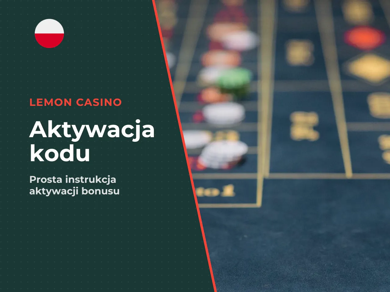 Jak użyć kodu Lemon Casino — krok po kroku. Poniżej znajdziesz prostą instrukcję aktywacji kodu promocyjnego. Cały proces zajmuje kilka minut, ale jeden pominięty krok może kosztować utratę bonusu. 1.