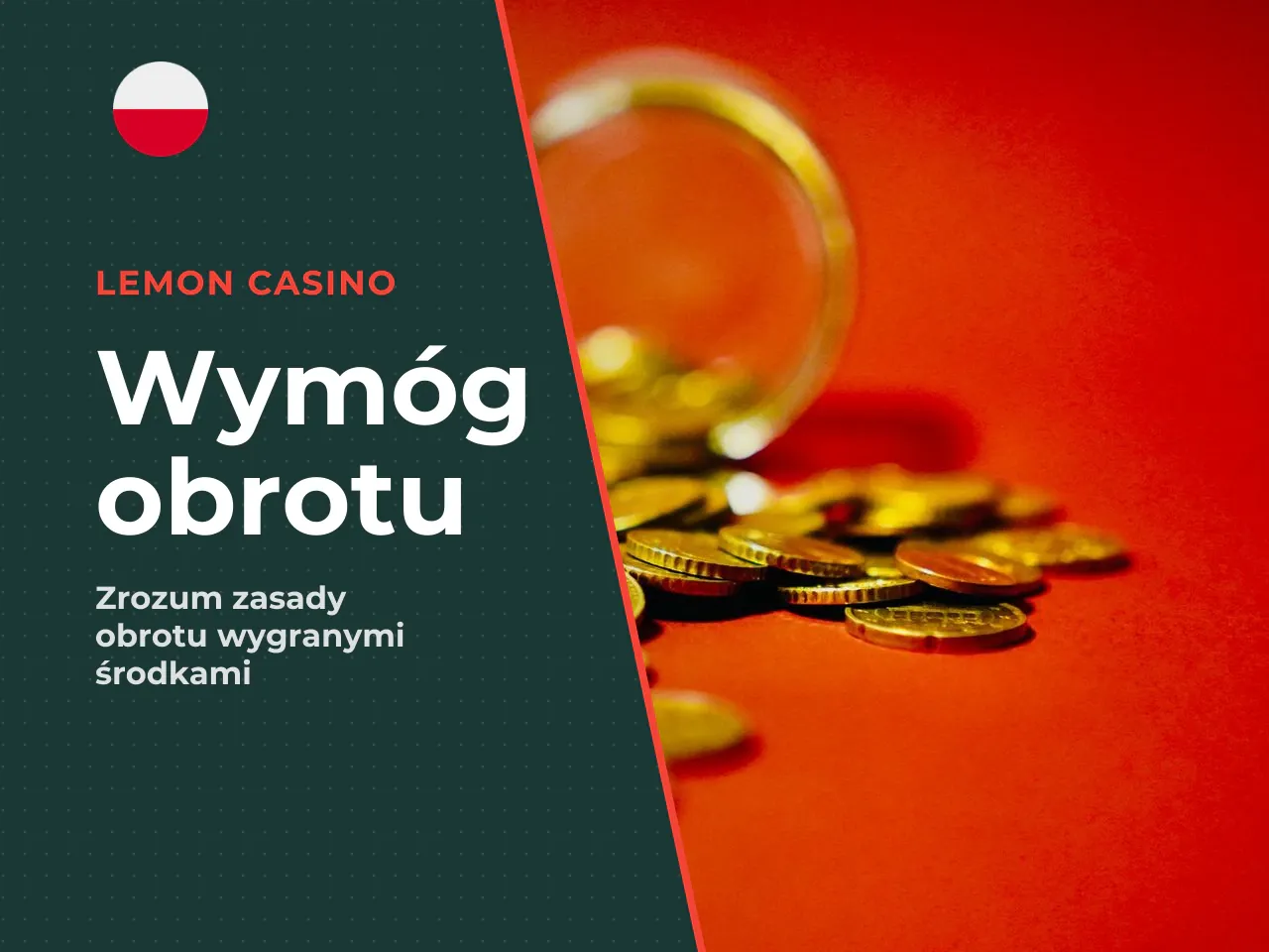 **Przykład matematyczny — jak działa wager w praktyce:** Załóżmy, że otrzymałeś 50 darmowych spinów o wartości 0,50 PLN każdy i wygrałeś łącznie **50 PLN**. Kasyno nakłada wymóg obrotu — np. **x30**: