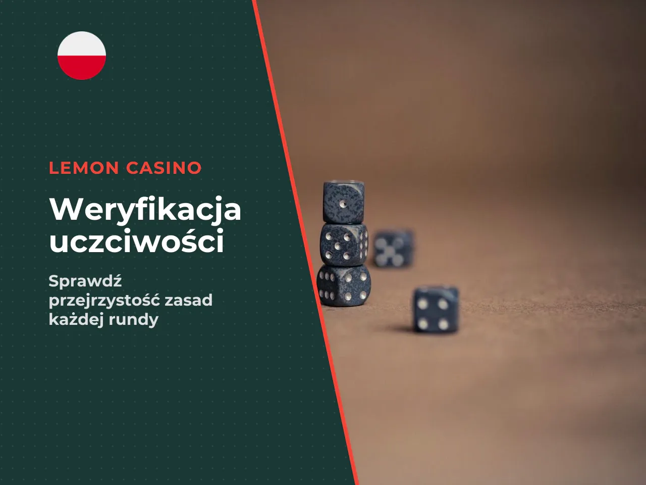 **Jak samodzielnie zweryfikować uczciwość rundy:** 1. **Przed rundą:** system generuje zaszyfrowany Server Seed i podaje jego hash 2. **W trakcie rundy:** Twój Client Seed i numer rundy współtworzą wy