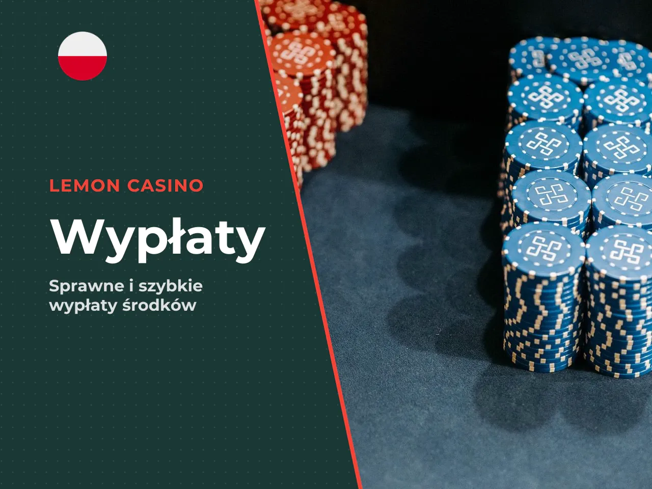 Zaloguj się i przejdź do sekcji wypłat. Pierwszy krok jest oczywisty — logujesz się na swoje konto na stronie Lemon Casino. Sekcję „Kasa" (lub „Wypłaty") znajdziesz w panelu nawigacyjnym po lewej stro